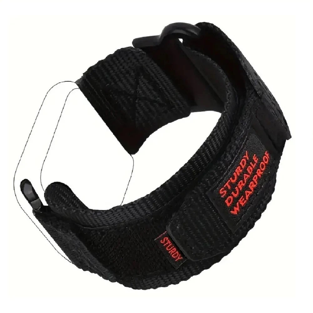 Correa de nylon estilo deportivo para Apple watch 4/5/6/7/8/9/SE/Ultra