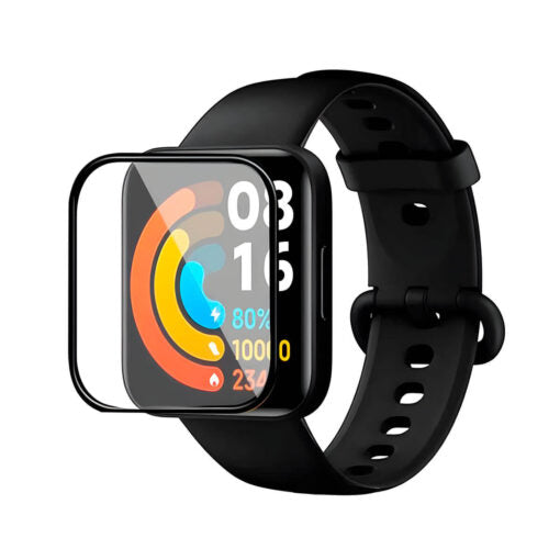 Protector de pantalla para Xiaomi Watch, Full Glue Band 2/4/5/6/7/8 Pro/Active/ Watch Lite