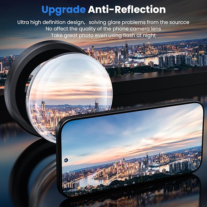 Protector de metal tornasol para cámara de iPhone 11/12/13/14 Plus/pro/pro max