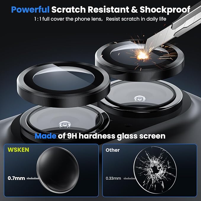 Protector de metal rojo para cámara de iPhone 11/12/13/14 Plus/pro/pro max