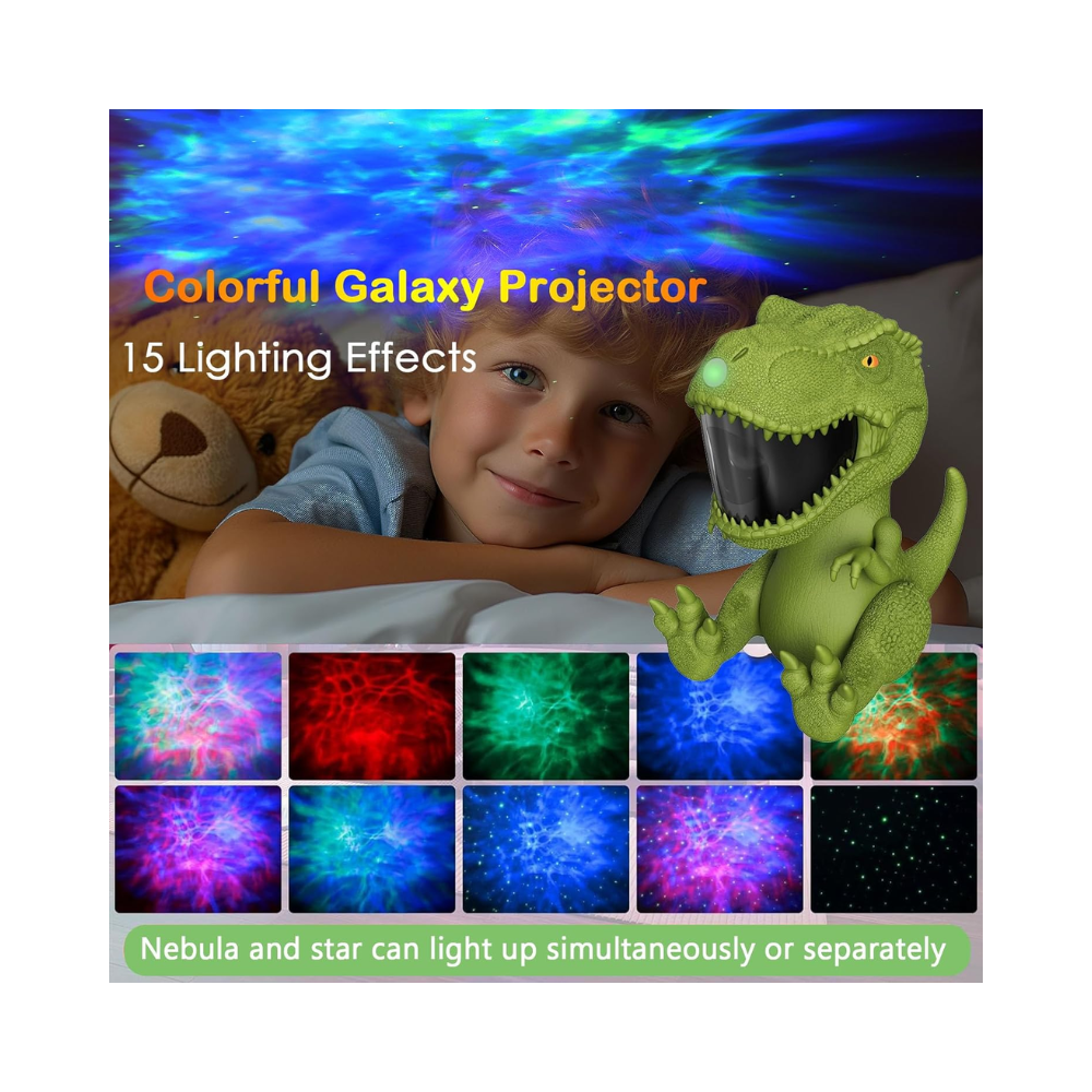 Lampara Proyector decorativo de Dinosaurio