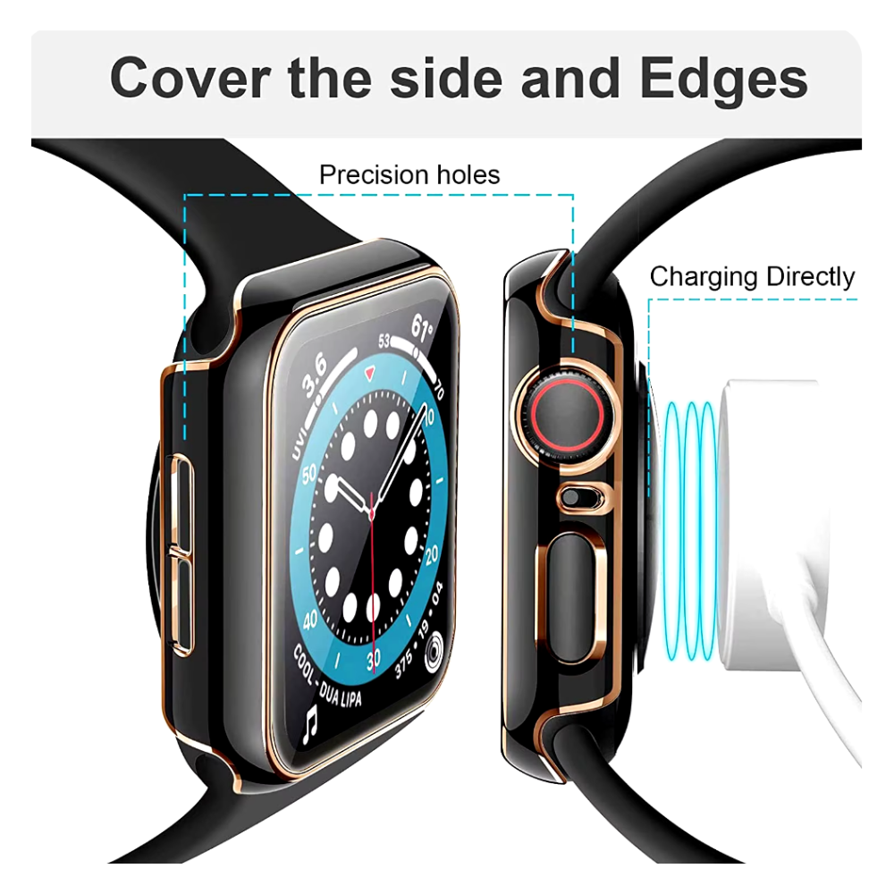 Case protector cover para Apple Watch 40/41/44/45/49 mm