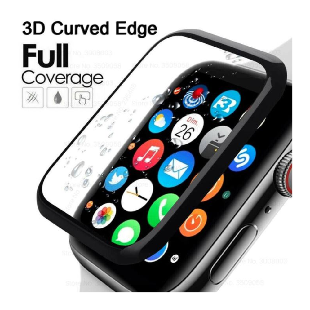 Protector de pantalla para Apple Watch, Full Glue