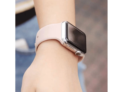 Correa de silicona para Apple Watch Serie 3/4/5/6/7/8/9/10 SE/ Ultra
