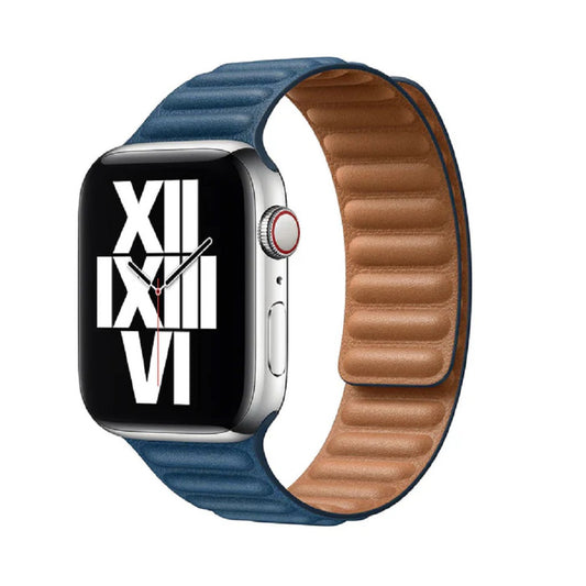 Correa de cuero imantada para Apple Watch 4/5/6/7/8/9/SE/Ultra