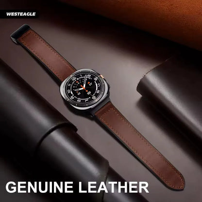 Correa De Cuero Imantada Para Samsung Galaxy Watch Ultra 47mm