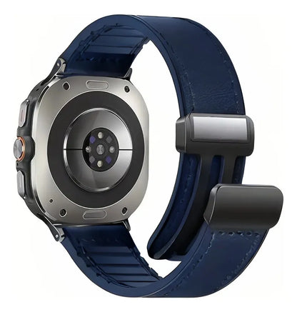 Correa De Cuero Imantada Para Samsung Galaxy Watch Ultra 47mm