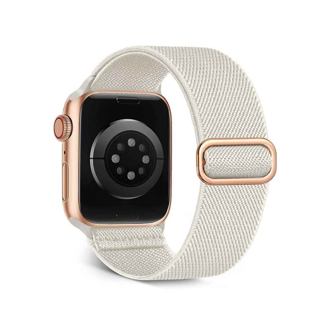 Bandas elásticas de nylon compatibles con Apple Watch 6/5/4/3/2/1 SE