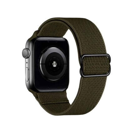 Bandas elásticas de nylon compatibles con Apple Watch 6/5/4/3/2/1 SE