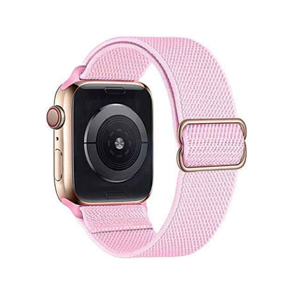 Bandas elásticas de nylon compatibles con Apple Watch 6/5/4/3/2/1 SE