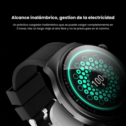 HW6 Max-reloj inteligente, dispositivo con pantalla curva Amoled novedad de 2024