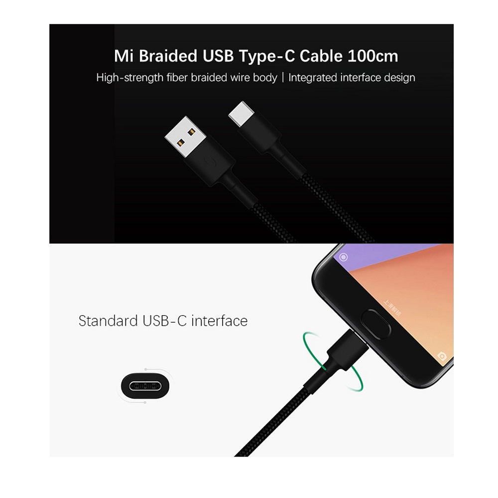 Cable trenzado Xiaomi USB Tipo C