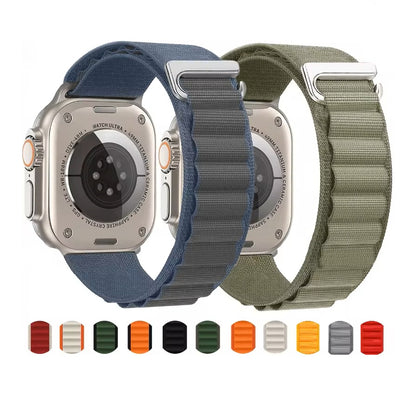 Correa Alpine nylon para Apple Watch Serie 4/5/6/7/8/9/10/SE/Ultra