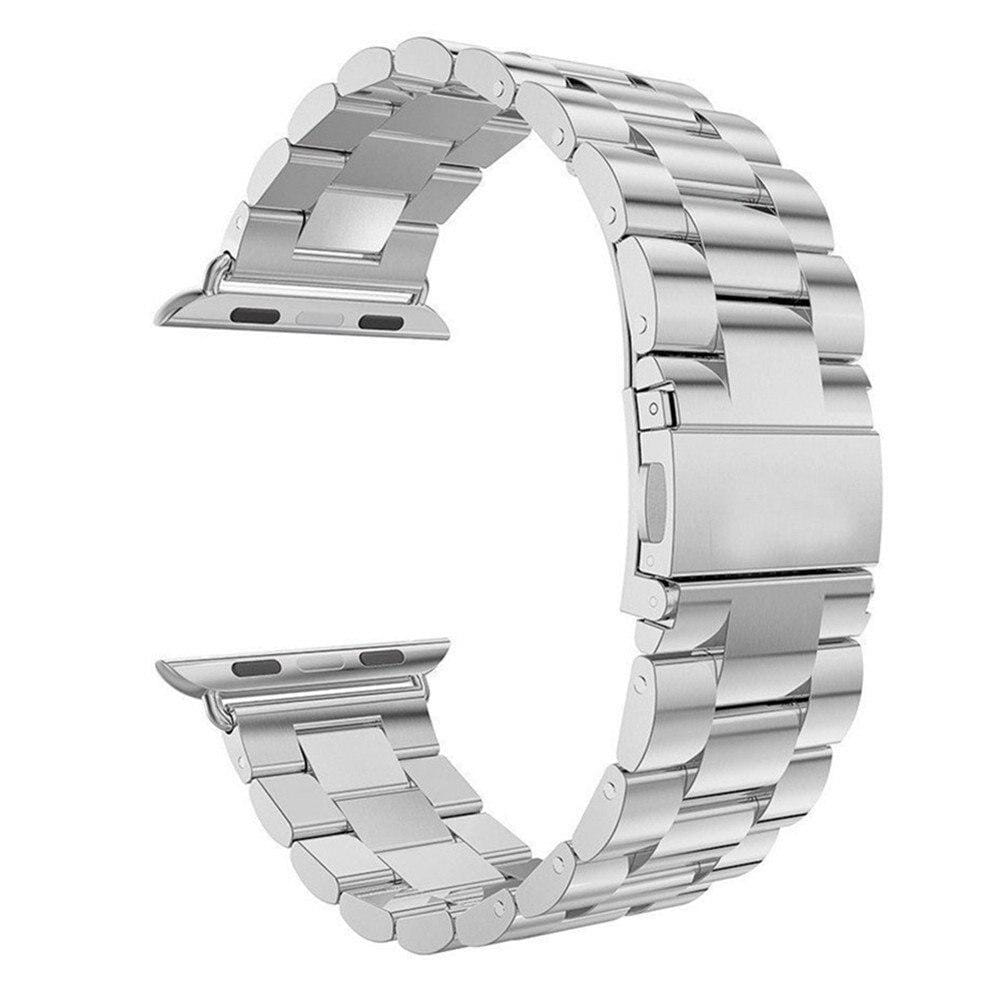 Correa de acero en eslabones para Apple Watch 4/5/6/7/8/9/SE/Ultra