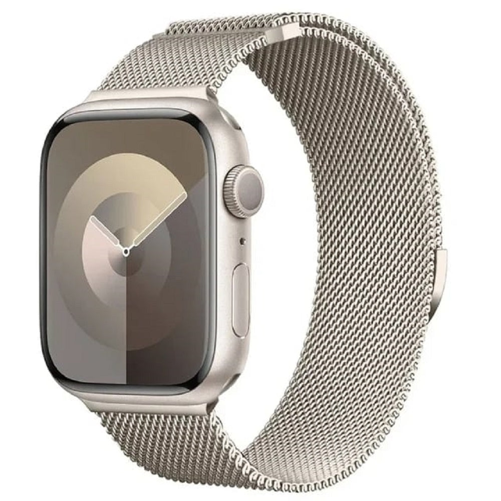 Correa de acero en milanés para Apple Watch 4/5/6/7/8/9/SE/Ultra