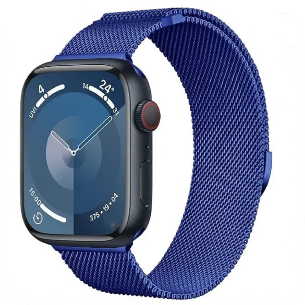 Correa de acero en milanés para Apple Watch 4/5/6/7/8/9/SE/Ultra
