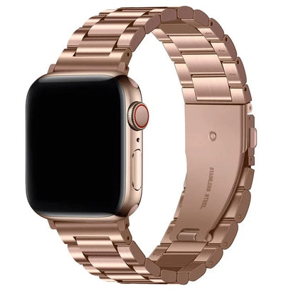 Correa de acero en eslabones para Apple Watch 4/5/6/7/8/9/SE/Ultra