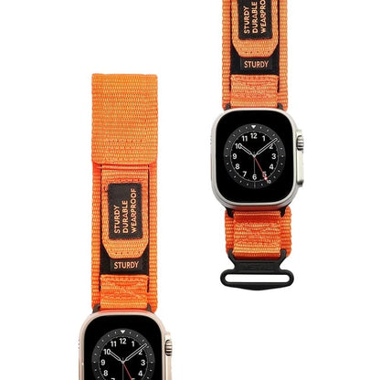 Correa de nylon estilo deportivo para Apple watch 4/5/6/7/8/9/SE/Ultra