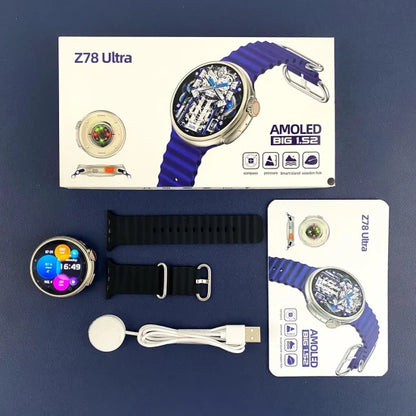 Smartwatch z78 Ultra, Amoled Big 1.52