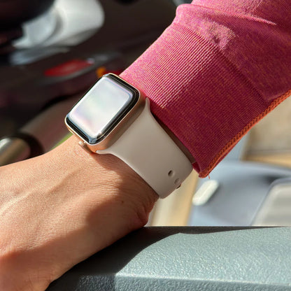 Correa de silicona para Apple Watch Serie 3/4/5/6/7/8/9/10 SE/ Ultra