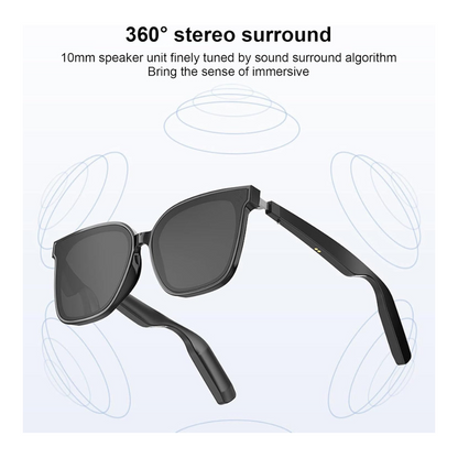 Lentes de sol modernos con audifonos Bluetooth