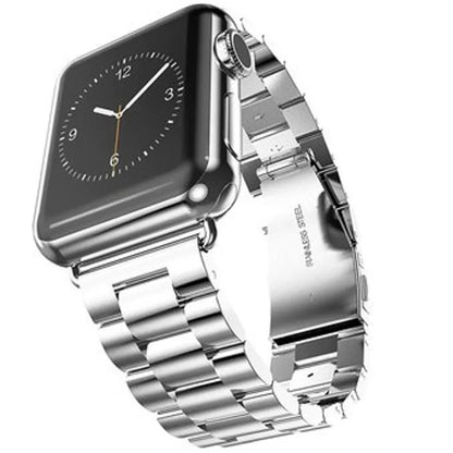 Correa de acero en eslabones para Apple Watch 4/5/6/7/8/9/SE/Ultra
