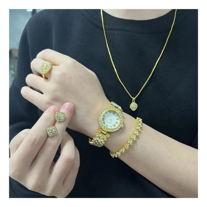 Smart Watch A58 PLUS (2024) con accesorios, 6 en 1 para mujer, regalo para mamá