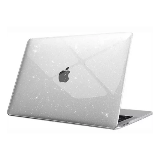 Funda transparente Glitter para MacBook AIR/ PRO 13/13.3/14.2/15.3