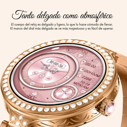 HW16 MINI Smart Watch Mujer NFC Bluetooth Llamada Música Cámara Asistente de voz Monitor de ritmo cardíaco Reloj inteligente para mujer