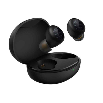Realme Q2 negro, audifonos inalámbricos, Bluetooth